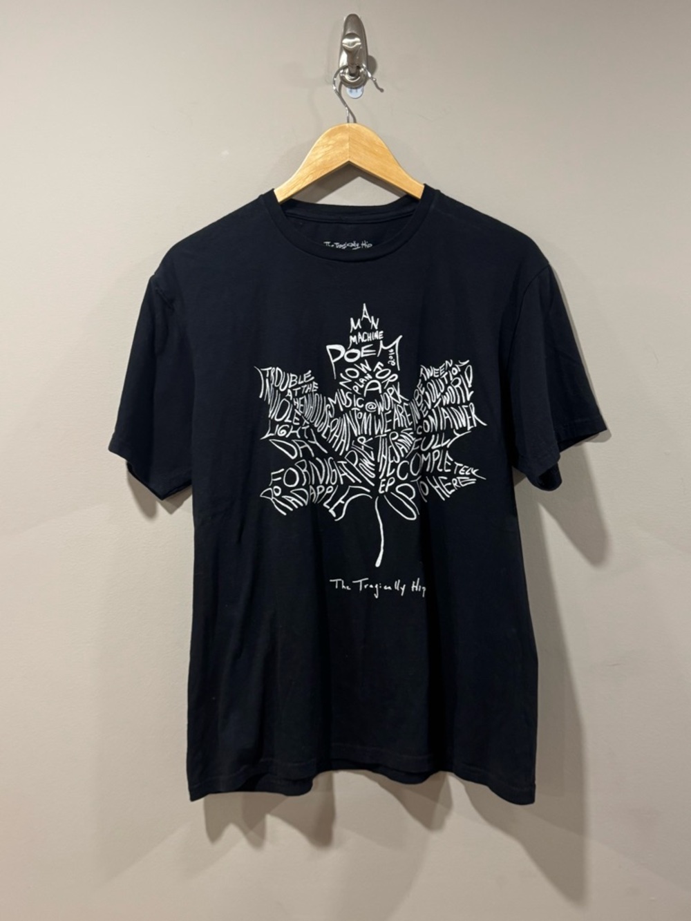 The Tragically Hip Machine Poem T-Shirt